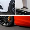 4 Pcs Universal For Door Corner Anti-Collision Strip Body Trim Carbon Fiber Look