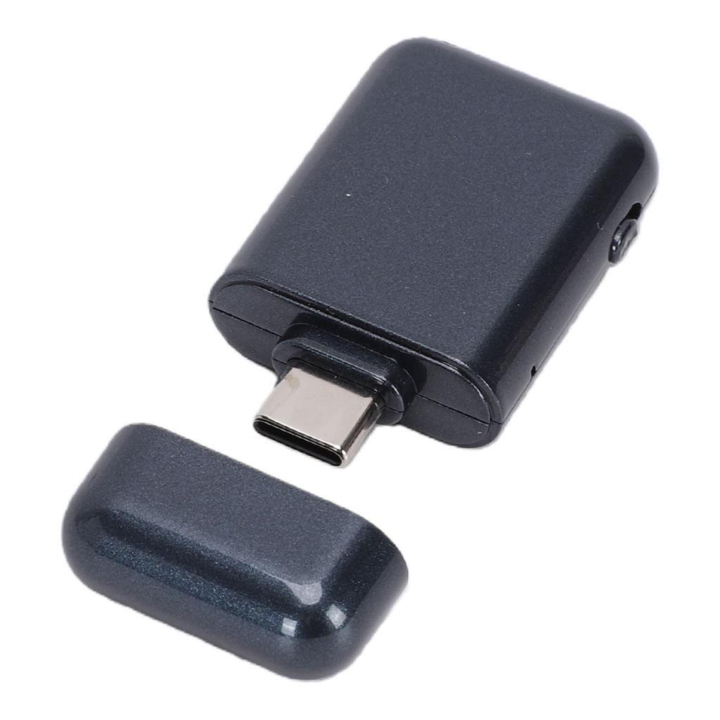 Type C USB Voice Recorder Plug and Play Phone Direct Management USB 3.2 Recording Device for Lectures Meetings