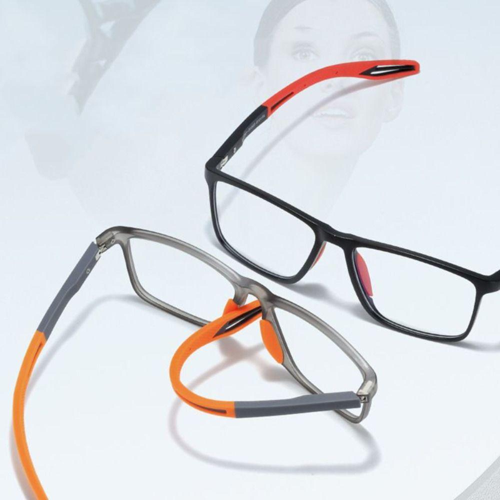 Square Frame Sport Presbyopia Eyeglasses Optical Eyewear Anti-blue Light Glasses Work