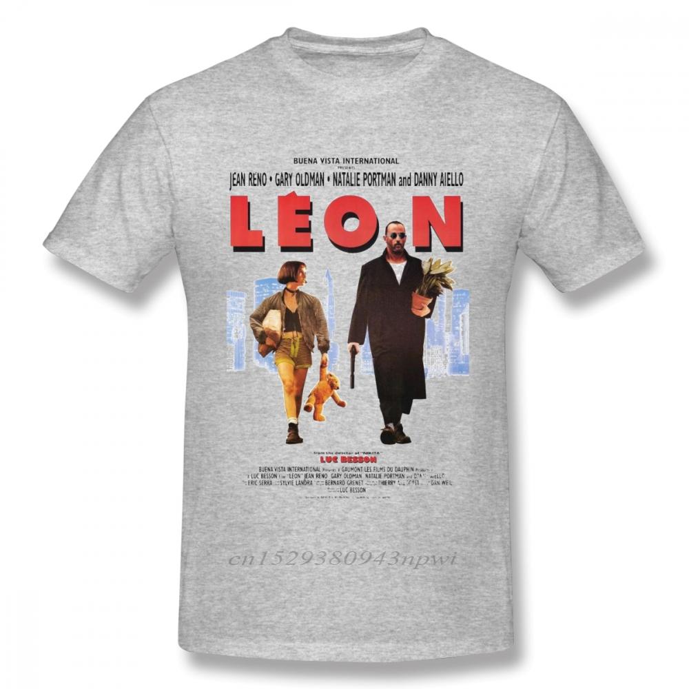 LEON The Professional Vintage T Shirt For Male 3D Print Nice Summer Breathable Camiseta Casual Top Design Tees