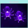 Enchanting 20 Led String Lights In Purple For Spooky Halloween Party Decor