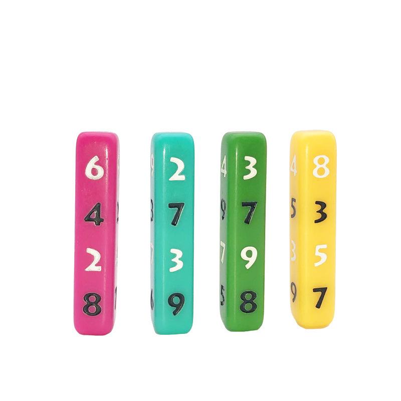 Andy’s Northern Magic Dominoes: Divine Calculation Toy for Kids  Educational Fun Plastic Colored