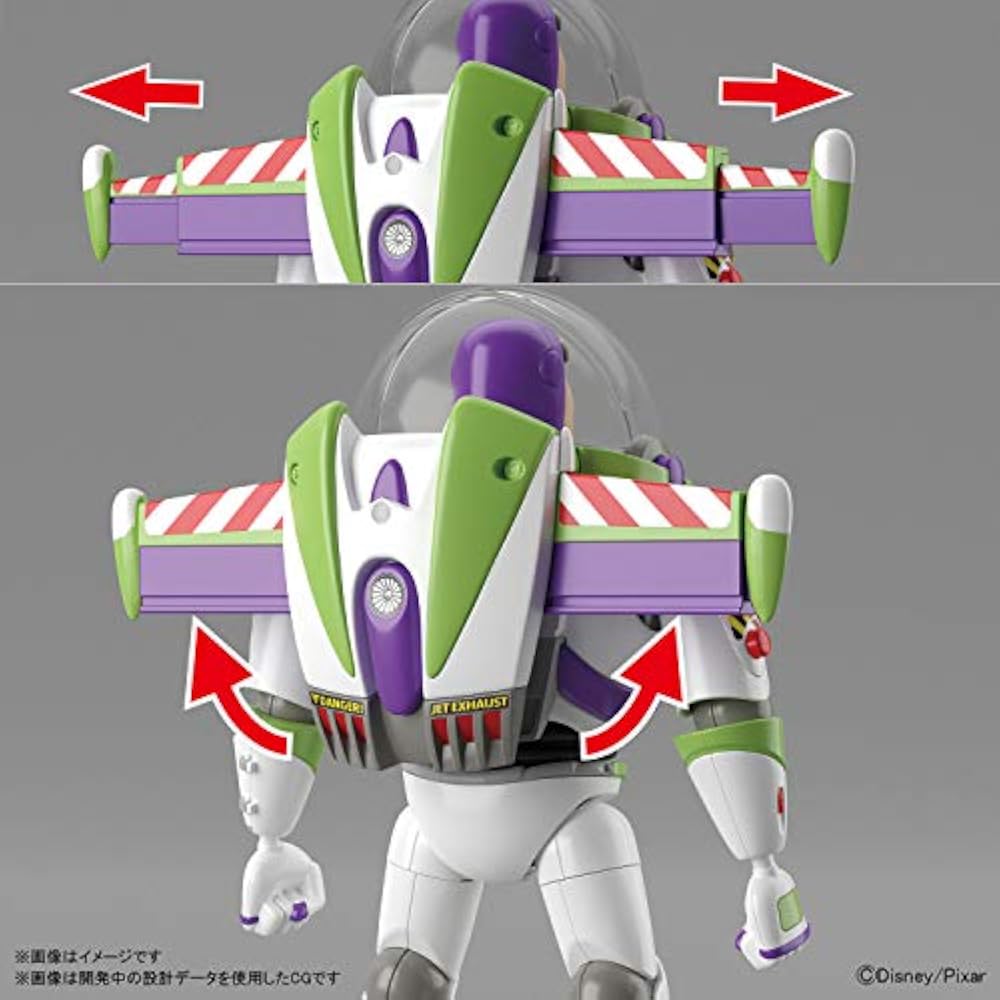 BANDAI SPIRITS (Bandai Spirits) Toy Story 4 Buzz Lightyear Color Coded Plastic Model BAS5057698