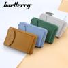 Portafoglio Lungo da Donna Baellerry Stile Coreano Borsa a Tracolla Borsa a Spalla Singola in Pelle PU Borsa Portamonete con Zip alla Moda Borsa per Cellulare
