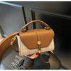 New Women's Vintage Top-Handle Bag - Large-Capacity Commuter Shoulder Purse, Trendy High-End Crossbody Handbag for Daily & Work