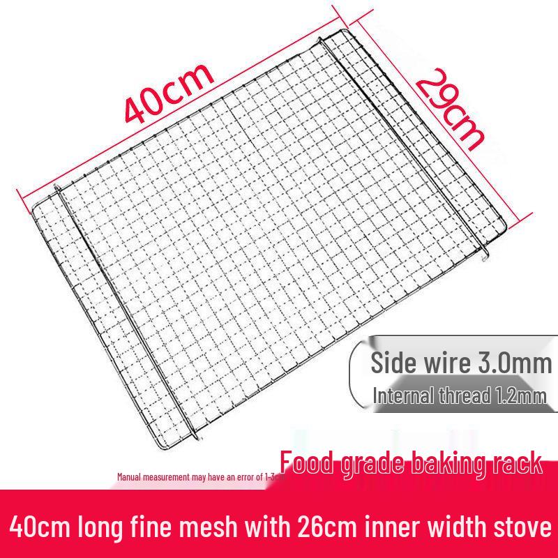 

Food-Grade Grill Rack & Pan BBQ Accessories