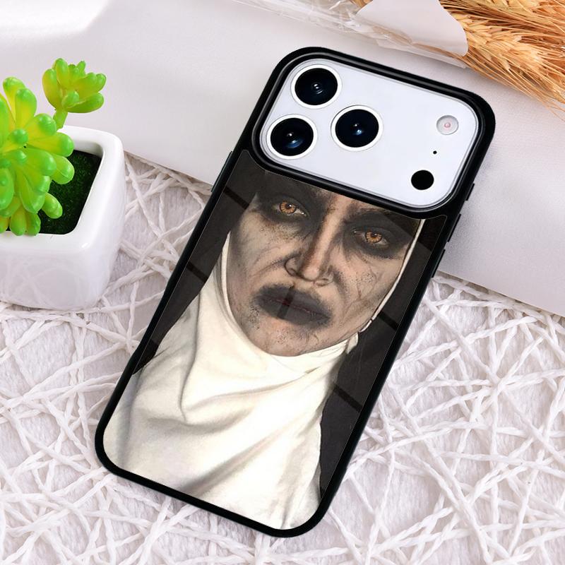 

Чехол для телефона Ужасный монах для iPhone 17 Air 16 15 11 12 14 13 Pro Max Ударопрочный чехол iPhone17 Pro Max