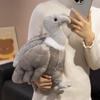 Peluche Vautour Simulation Aigle Vautour Animal Carnivore Peluche Vautour Animal Carnivore Jouet Enfants Fans Cadeau d'Anniversaire