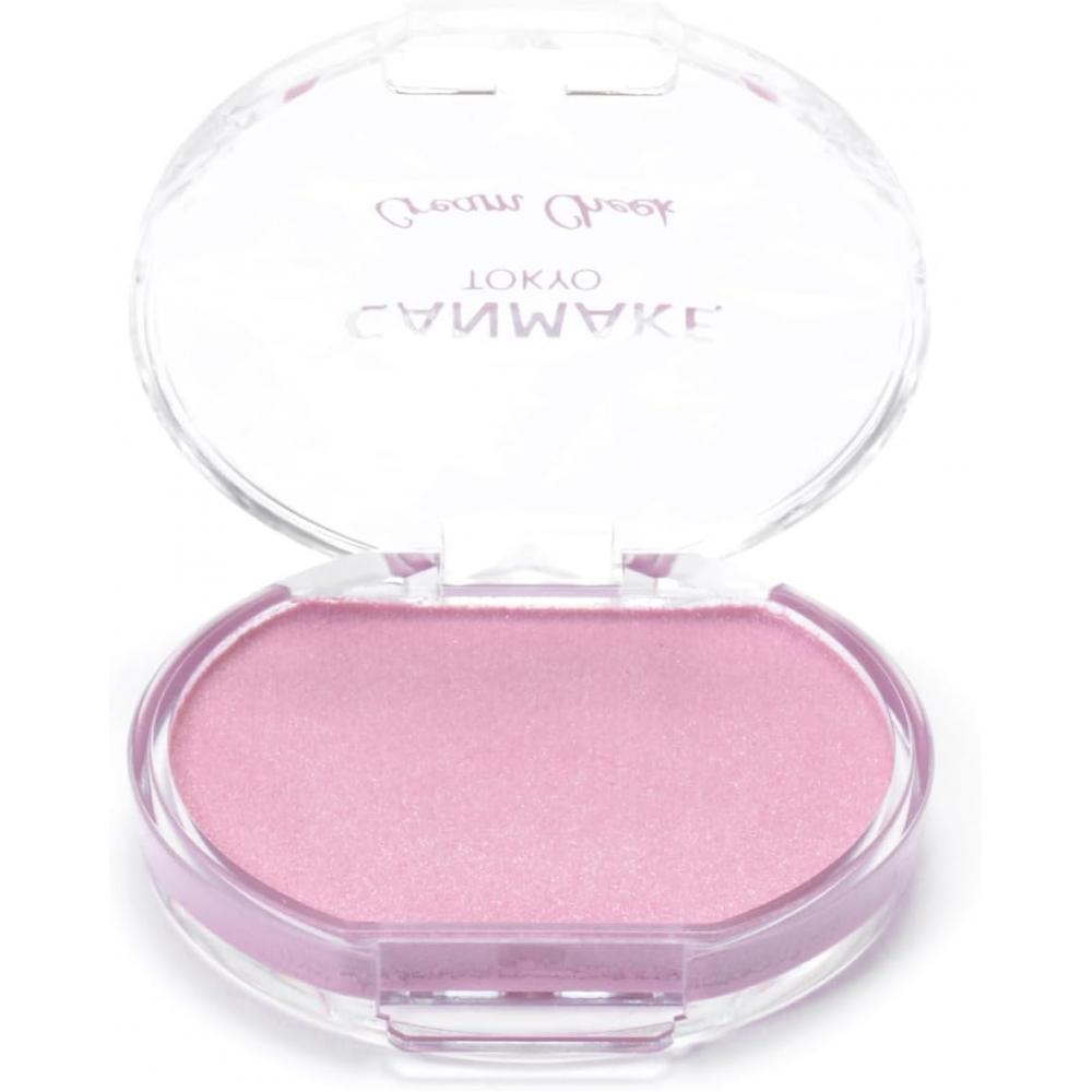 Canmake Cream Cheek  Pearl Type  P05 Pale Lilac 4.0g Glossy High Color Pink Lavender Polarized Pearl P05 Pale Lilac