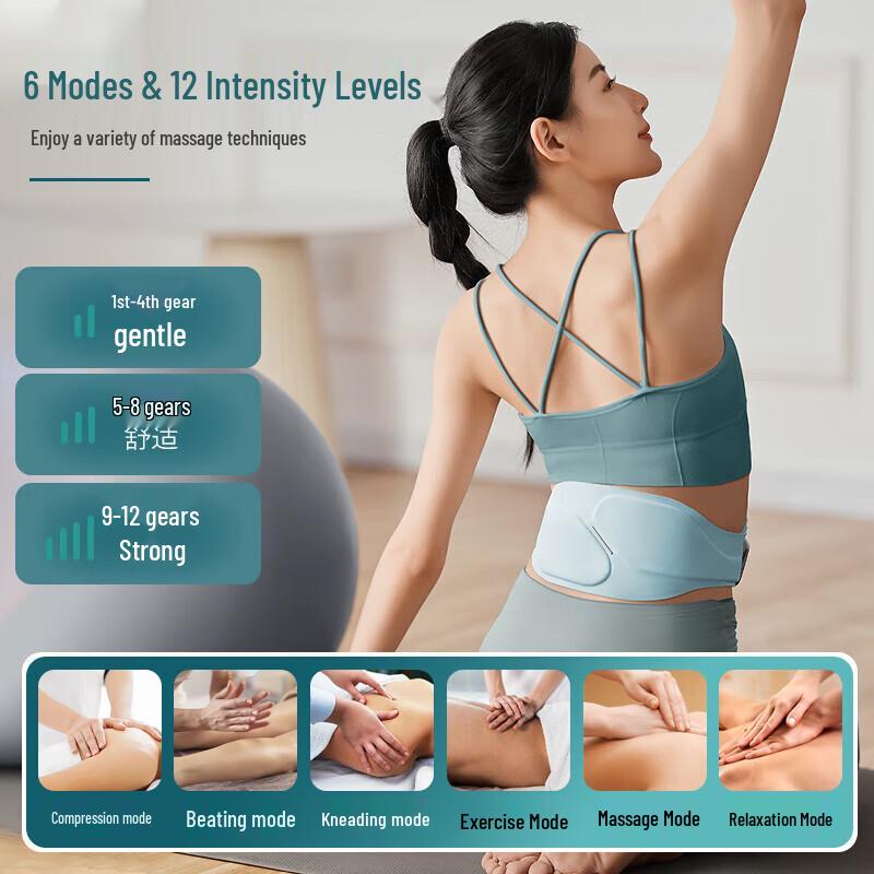 Philips PPM3302B EMS Lumbar Massager with Heat