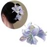 Practical Plastic Floral Hair Claw Clip Offering Stylish And Secure Grip Fashion Hair Accessory For Fashion Ladies