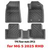 Tapis de sol et protection de coffre de voiture en TPE de haute qualité pour MG5 MG 5, imperméables, anti-poussière, faciles à nettoyer