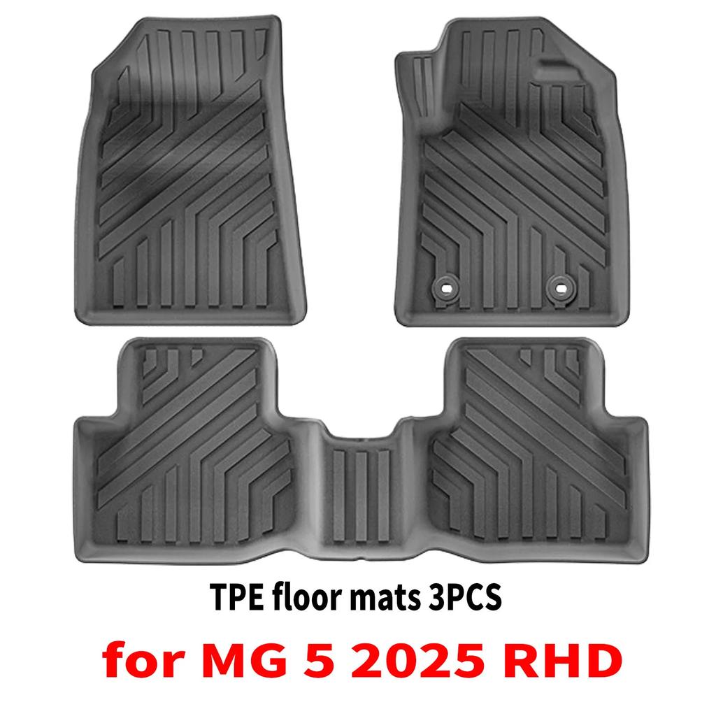 Tapis de sol et protection de coffre de voiture en TPE de haute qualité pour MG5 MG 5, imperméables, anti-poussière, faciles à nettoyer