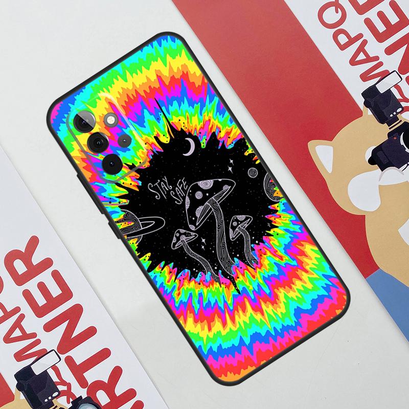 Weird Trippy Mushroom Case For Samsung Galaxy A34 A54 A14 A56 A36 A16 A06 A13 A53 A12 A22 A32 A52 A35 A17 A15 A55
