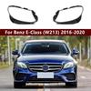 Car Headlight Cover For 2016-2019 Mercedes Benz W213 E200L E300L E320L Lamps Headlamp Shell Lens Replace Original Lampshade