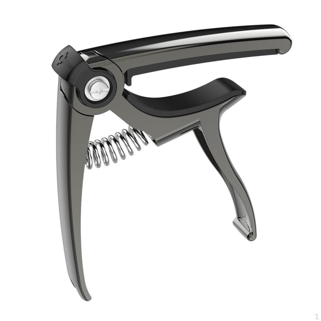 Electric Guitar Capo Acoustic Zinc Alloy Extra Strings Pin Puller Clip Clamp