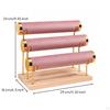 3 Tier Bracelet Holder Minimalist Design Bar Organizer Detachable Rods Bangle Watch
