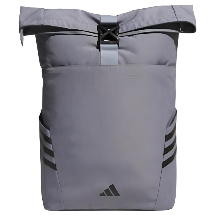 Adidas Fashionable Versatile Simple Polyester Backpack Unisex Backpacks Gray JY4767-NS Gray
