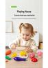 Kids' Wooden Fruit Cutting Toy Set - Educational Role-Play Kitchen Bucket