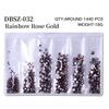 Long Bag Nail Art Jewelry Glass Flat Bottom Diamond Nail Art Diamond Nail Art Jewelry Mixed
