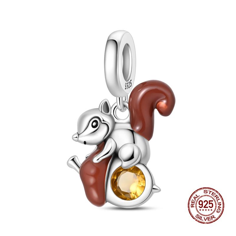 New In Charms Copper Lucky Red And Green Apple Charms Beads Fits Women 3Mm Original Bracelet Necklace Diy Fine Jewelry Gifts