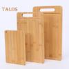 Bambusowa deska do krojenia, pogrubiona, dwustronna, do krojenia mięsa i warzyw, kuchenny panel do krojenia z pionowym schowkiem, przeciw pleśni, owoce