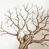 Fingerprint Tree Guestbook Decorative Guest Book Creative Household Decorations Fingerprint Tree Gathering Wedding Canvas Signs