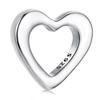 Silver HEART Charm Silver 925 Beads