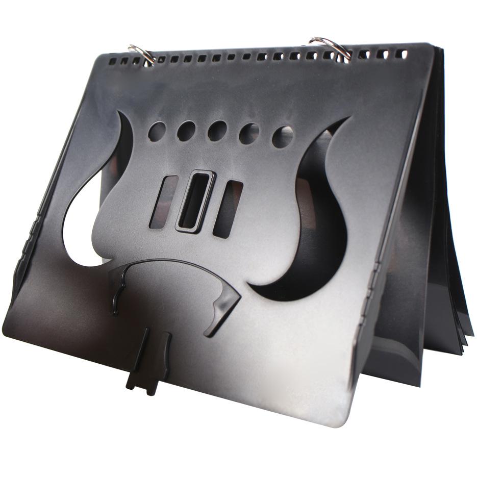 

Brass Instrument Music Stand: Portable Sheet Music Clip for Trumpet, Saxophone, Clarinet, Flute, and Marching Use