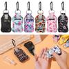 Mini Hand Sanitizer Bottle 30ml Portable Travel Silicone Cosmetics Shower Gel Bottles Refillable Bottles with Keychain Holder