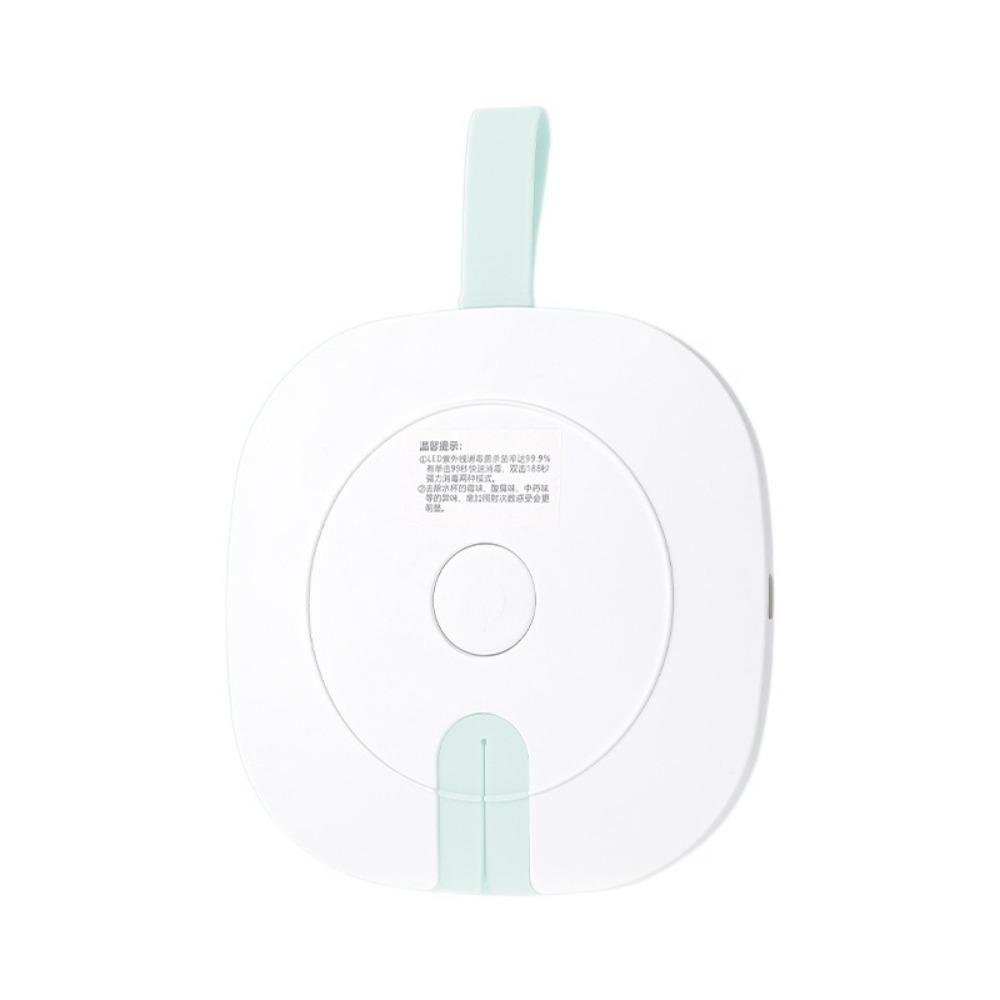 

2 Modes LED UV Sanitizer Box Food-grade UV Sterilization Cover Water Cup Sterilizer Glasses зелёный