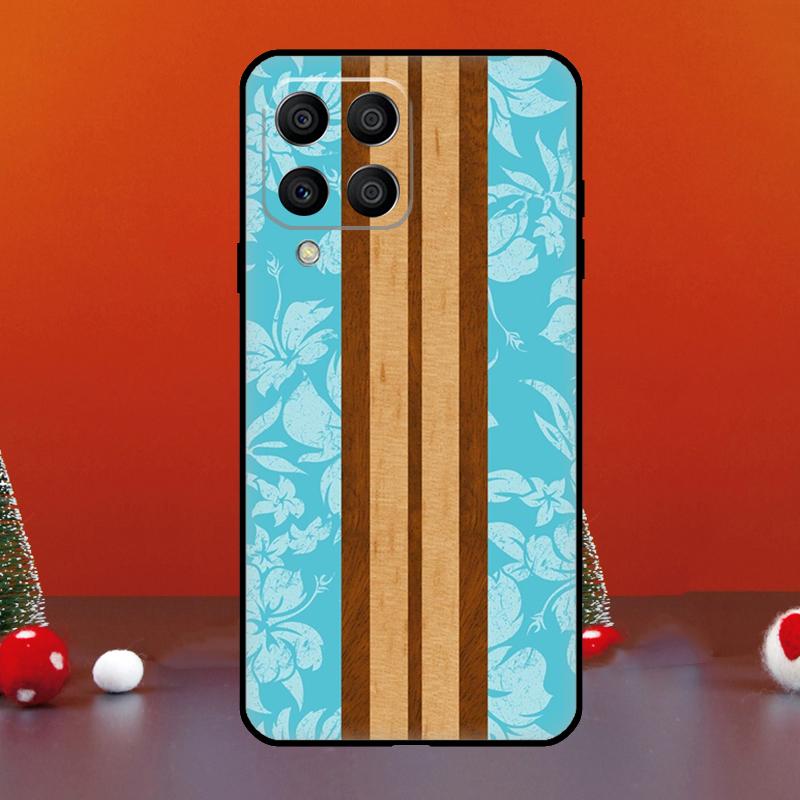

Beach Hawaiian Faux Koa Wood For Samsung Galaxy M21 M31 M55 M15 M11 M13 M33 M35 M53 M14 M34 M54 M12 M32 M52 M06 M16 Case Samsung M15