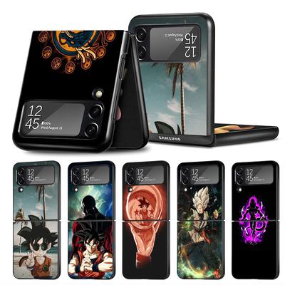 Pouzdro s logem draka a anime pro Samsung Galaxy Z Flip 3 5G ZFlip Z Flip 4 ZFlip3 zflip Flip4 Flip3 černé pouzdra a kryty