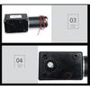 12v 24v Metal Worm Gearbox Engine Reversed Low Speed 250kg.cm Strong Torque Gearmotor Self-lock Worm Gear Motor