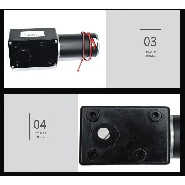 12v 24v Metal Worm Gearbox Engine Reversed Low Speed 250kg.cm Strong Torque Gearmotor Self-lock Worm Gear Motor