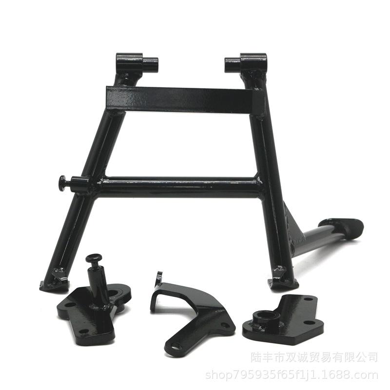 Modified Large Stand Bracket for Suzuki DL650/DL650XT: Big Foot Main Ladder Parking Stand