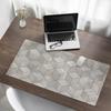 Protective Vinyl Mat For Companies And Offices Geometric 3D Pattern 100X50 Cm