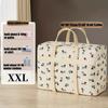 Large Capacity Storage Bag for Clothes Featuring A Cute Dog Pattern, Foldable To Save Space, Suitable for Organizing Luggage During Travel or Moving