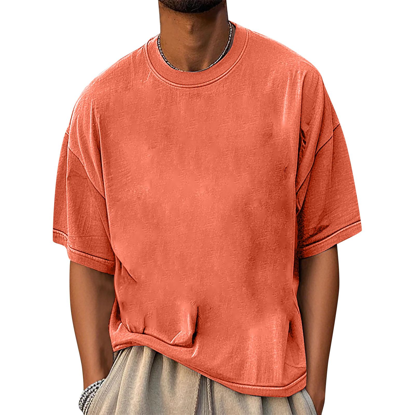 

Men s T-shirt T-shirts Graphic Text Pool3D Printing Street Casual Short Sleeve Printed Clothing Basic M шафрановий