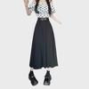Belted High-End Original Women's Pleated Suit Skirt – New Spring/Summer Slim Fit Mid-Length