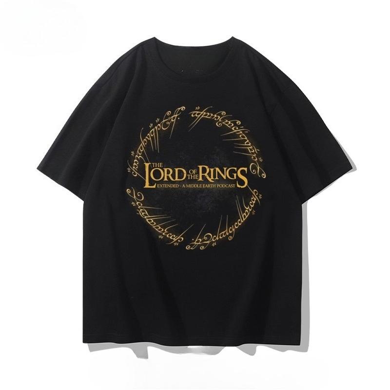 The Lord Of The Rings Gaming T Shirt Unisex Unisex Cheap Polyester Material Short Sleeve Graphic T Shirts Gothic Camisetas Unisexs Top