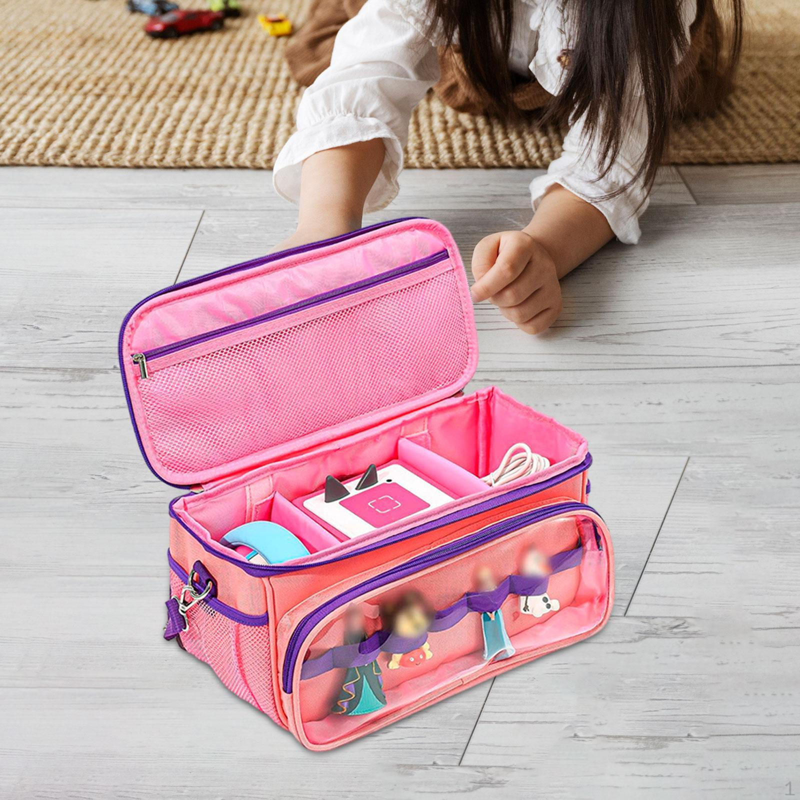 

Portable Carrying Case Handbag Pouch Travel Outdoor Cute Player Audio Organizer Bag for Accessories