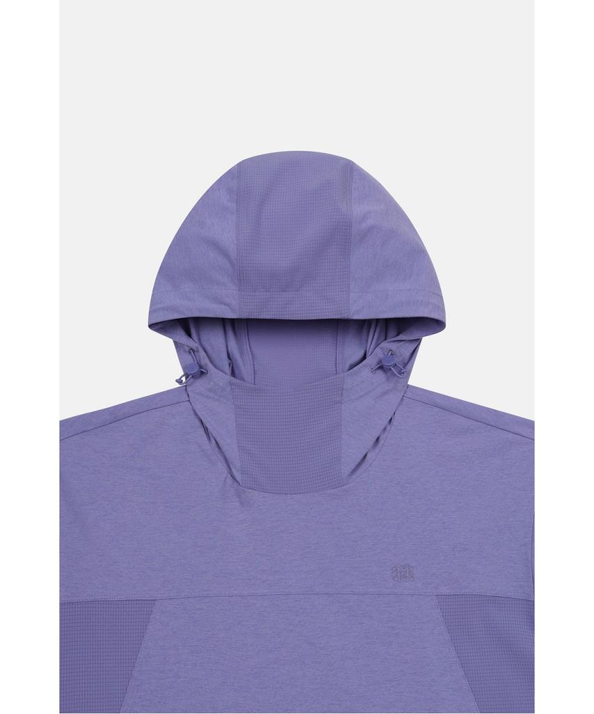 Koolongseupocheu Women'S Air Dot Hybrid Hooded Short Sleeve T-Shirt Jktcm26352Lpp