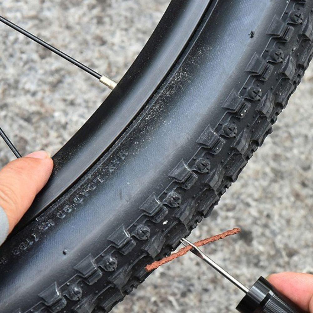 Portable Tire Repair Kit Drill Tool Puncture Repair MTB Bike Maintenance  Road Bike