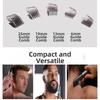 Multifunctional Back Shaver Waterproof Beard Hair Trimmer Professional Groomer  For Men