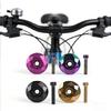 Aluminum Alloys Cycling Headset Cover Bicycles Headset Top Carbon Fiber Cap Bike Stem Top Cover Cycling Accessories
