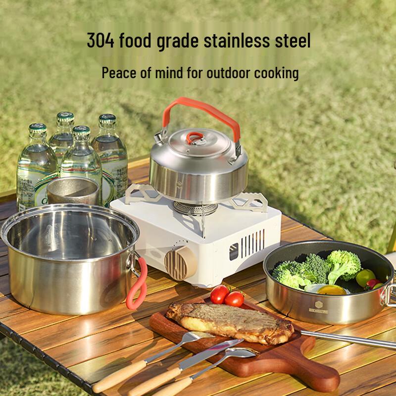 JD Home 3-in-1 Outdoor Cookware Set