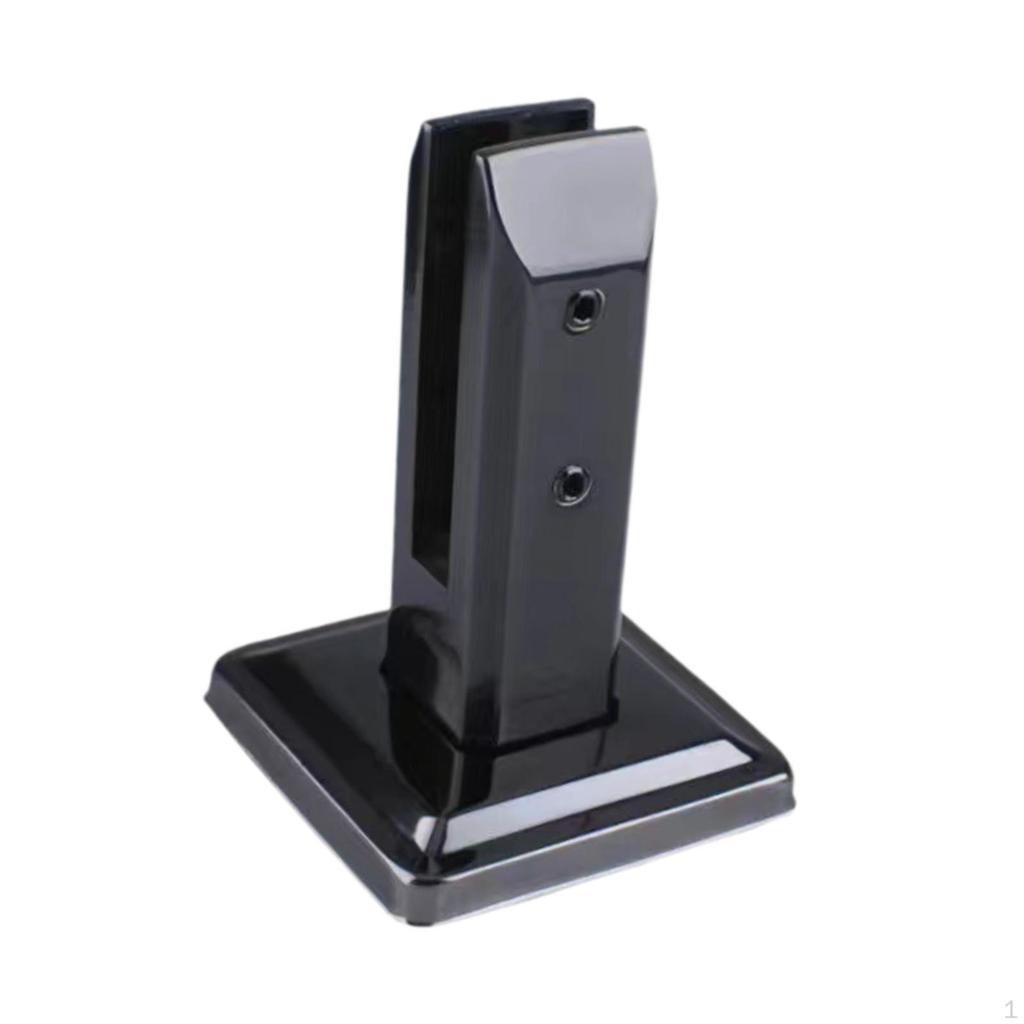 Floor Clamp 10-13 Mm Thick with Screw Square Pool Fence Spigot Glass Spigots for Staircase Balcony