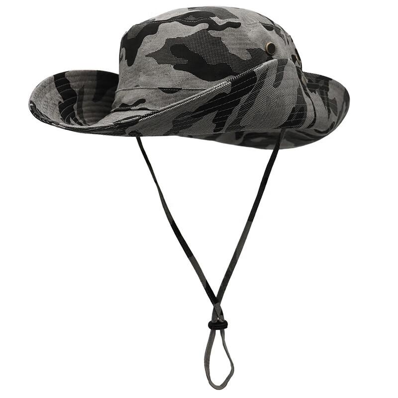 Tri-polar TP6444 Cotton Camouflage Wide-Brim Sun Hat