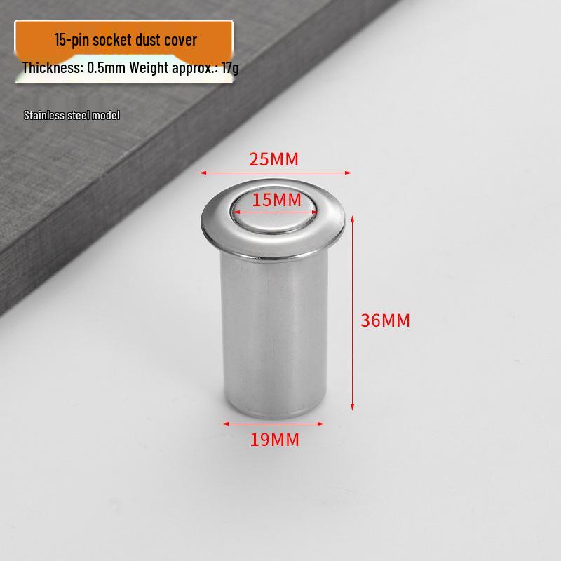 

304 Stainless Steel Dustproof Ground Plug Concealed Bolt Sleeve